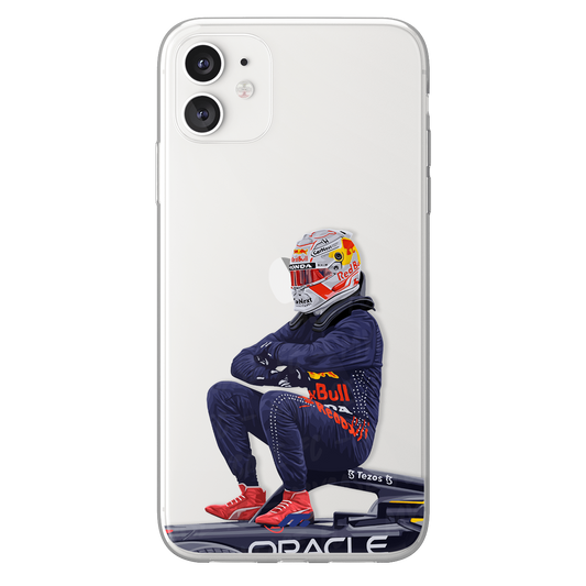 Max Verstappen phone case RedBull Formula 1 clear phone case for smartphone