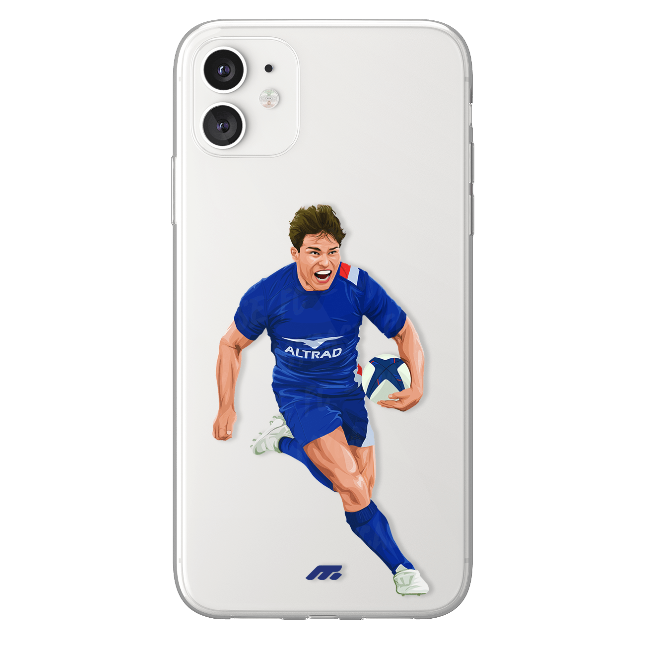 Dupont phone case XV de France International football clear phone case for smartphone