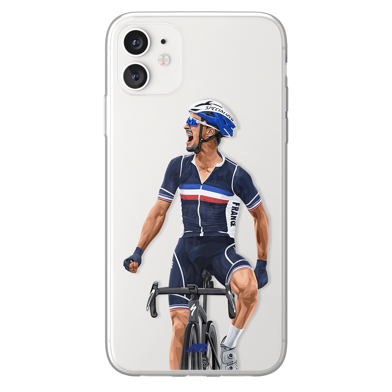 Alaphilippe phone case Cyclisme Cyclisme clear phone case for smartphone