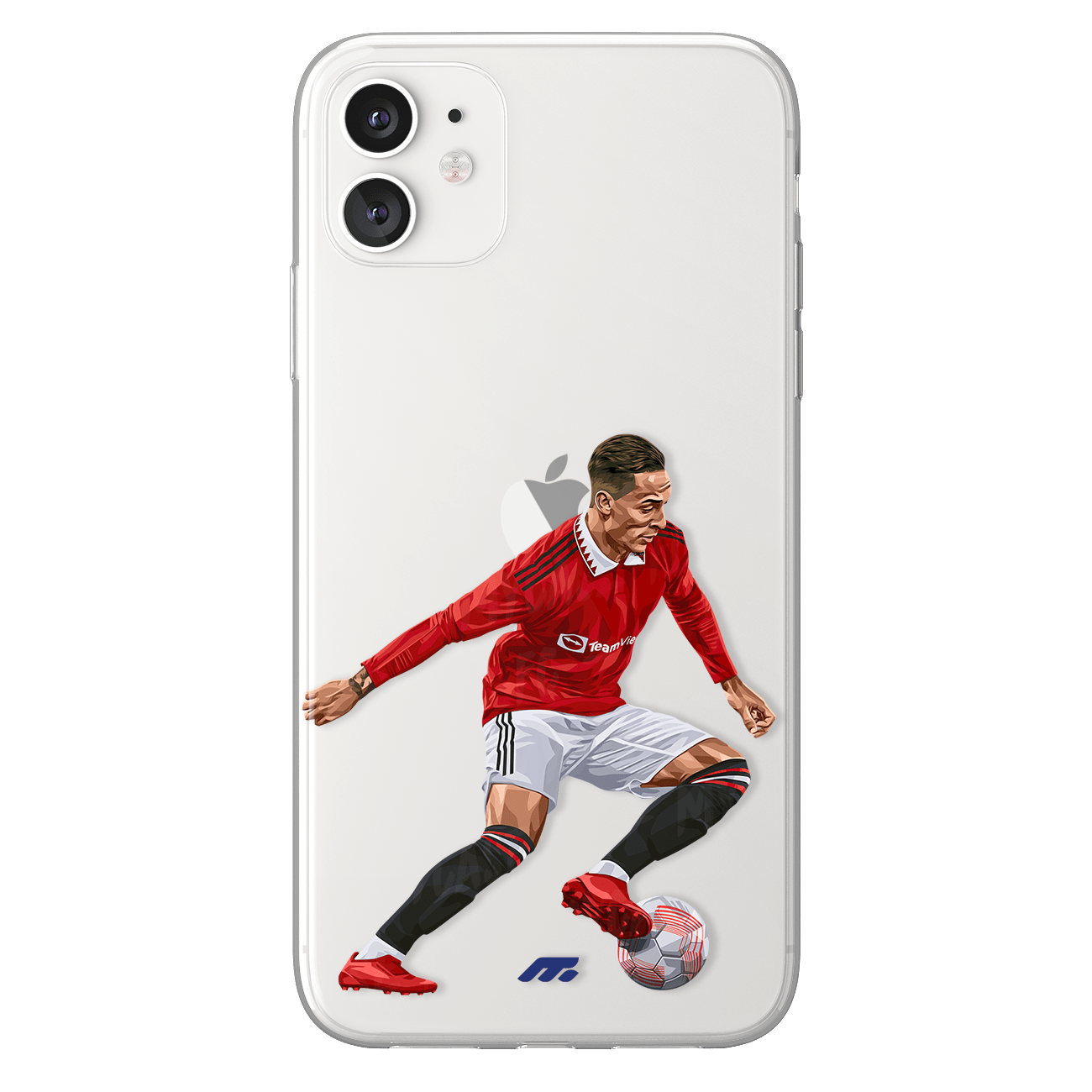 Antony phone case Manchester United Premier League clear phone case for smartphone