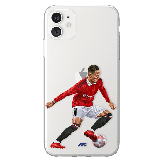 Antony phone case Manchester United Premier League clear phone case for smartphone
