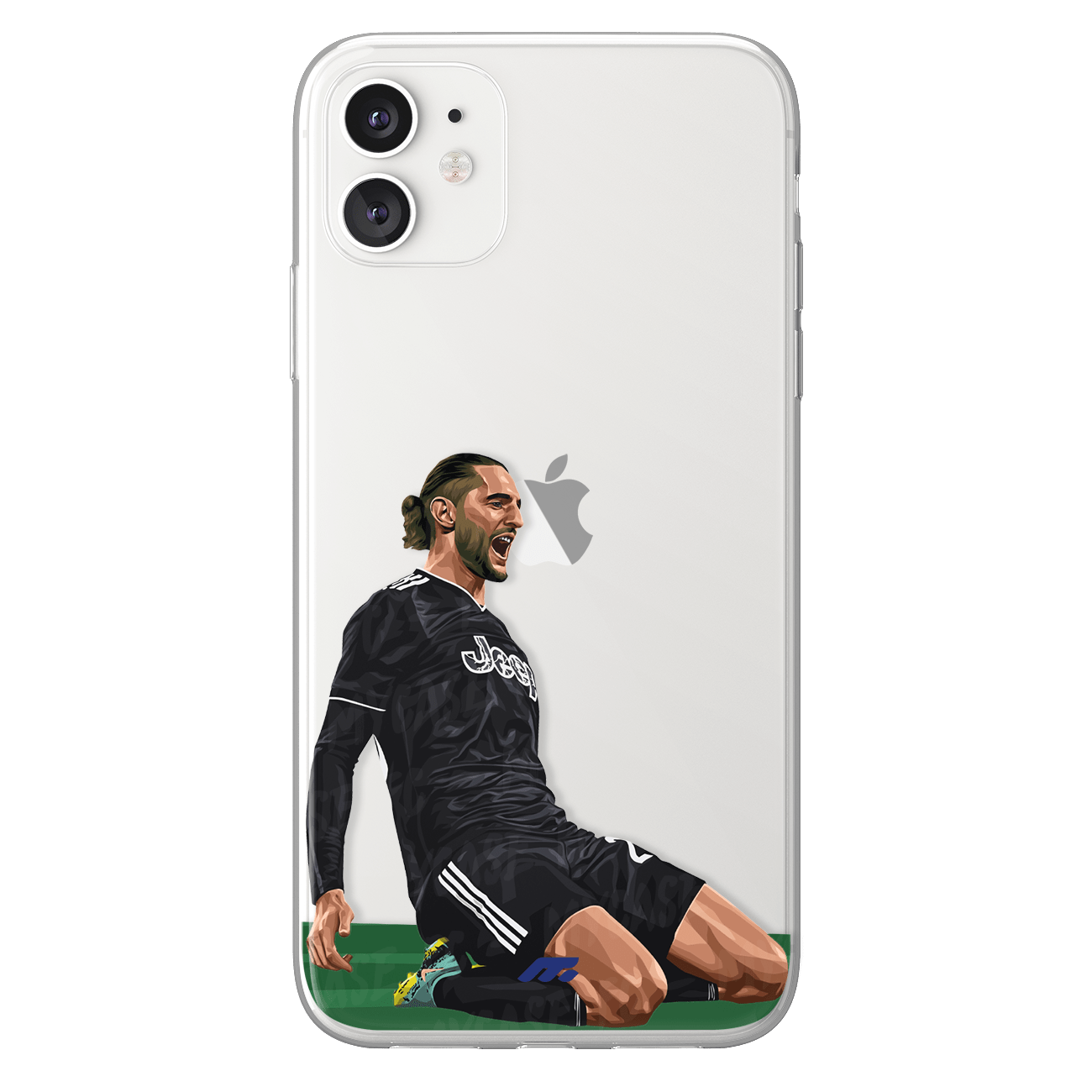 Rabiot phone case Juventus Football Club Serie A clear phone case for smartphone
