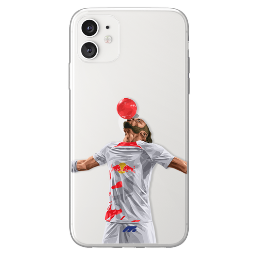 Nkunku phone case RB Leipzig Bundesliga clear phone case for smartphone