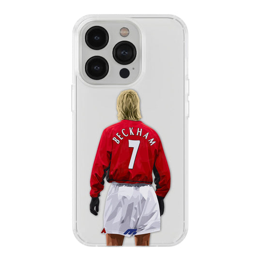 David Beckham phone case Manchester United Premier League clear phone case for smartphone