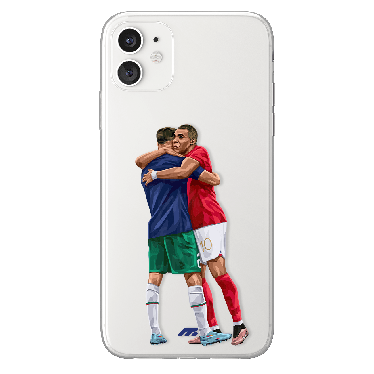 Hakimi & Mbappé phone case Marocco International football clear phone case for smartphone