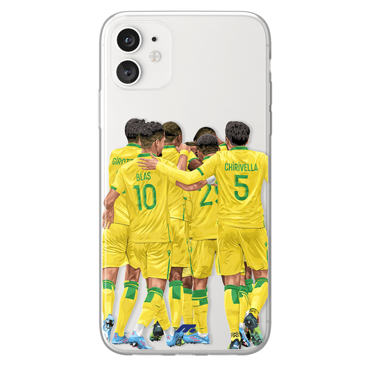 Collectif phone case FC Nantes Ligue 1 clear phone case for smartphone