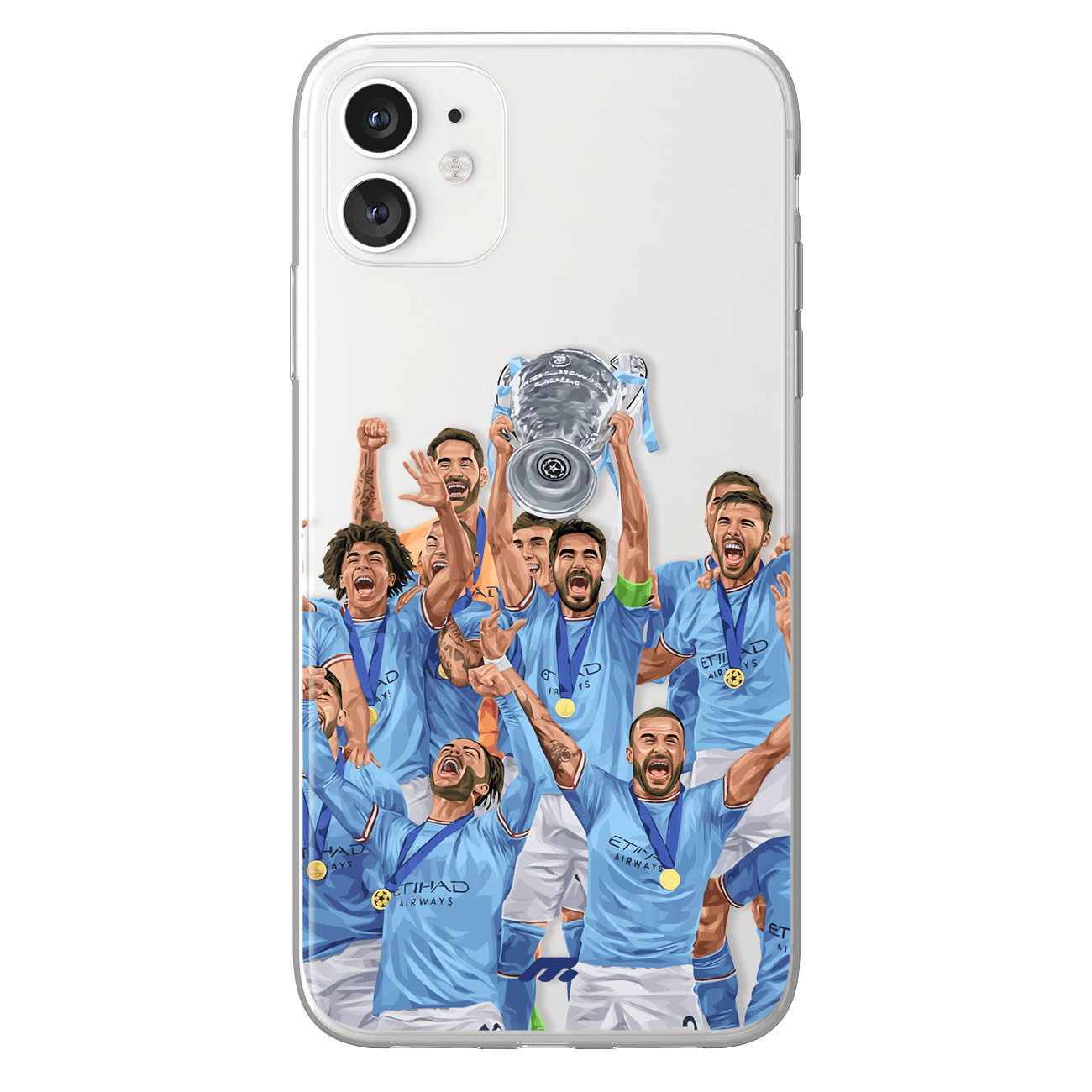 Collectif phone case Manchester City Premier League clear phone case for smartphone