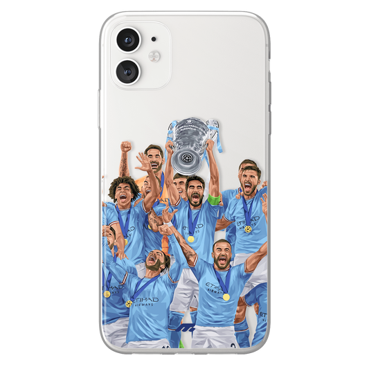 Collectif phone case Manchester City Premier League clear phone case for smartphone