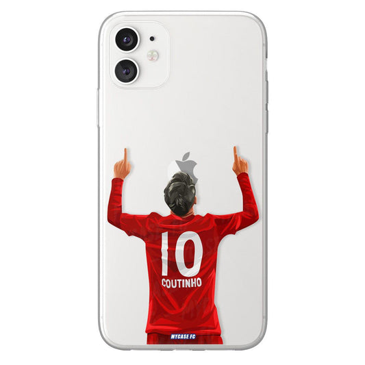 Coutinho phone case Bayern Munich Bundesliga clear phone case for smartphone
