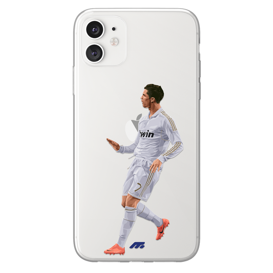 Cristiano Ronaldo phone case Real Madrid CF La Liga clear phone case for smartphone