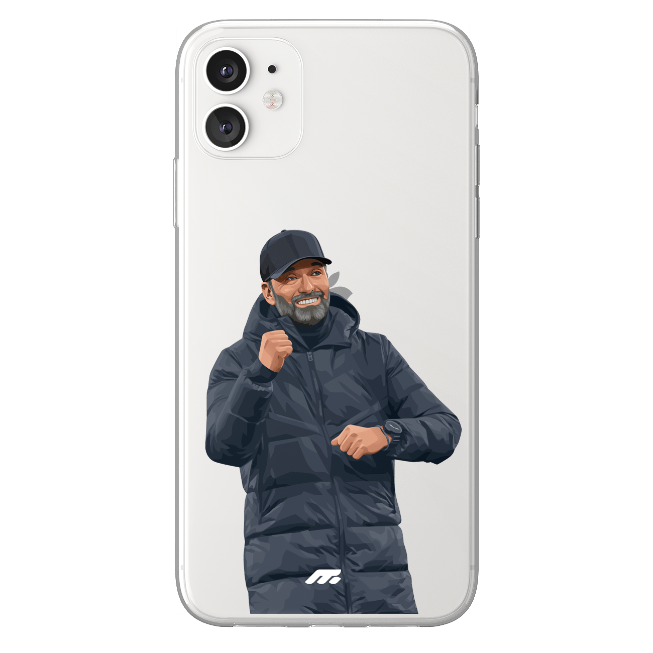 Jürgen Klopp phone case Liverpool FC Premier League clear phone case for smartphone
