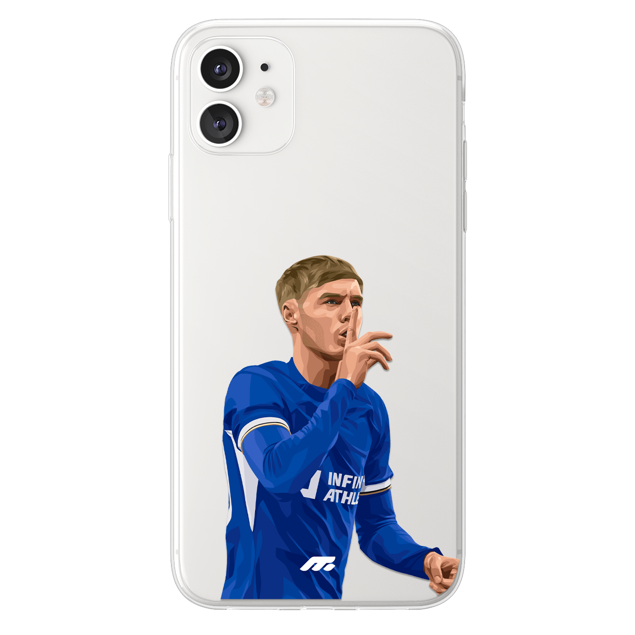 Cole Palmer phone case Chelsea FC Premier League clear phone case for smartphone