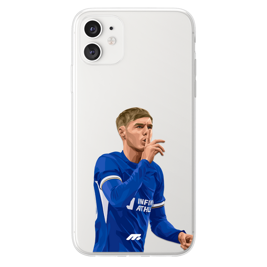 Cole Palmer phone case Chelsea FC Premier League clear phone case for smartphone