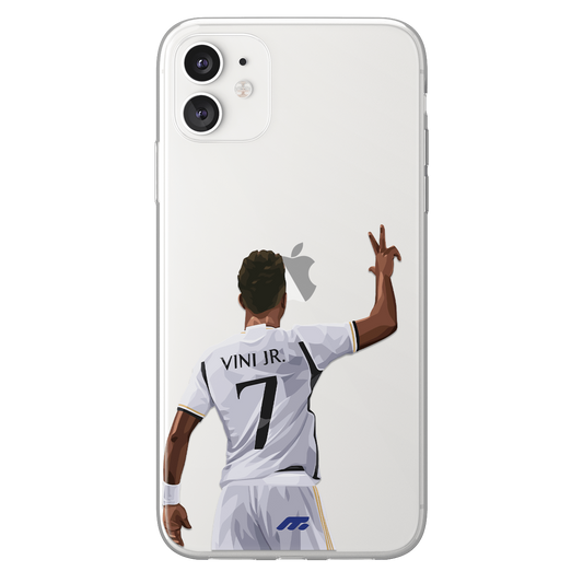 Vinicius Jr phone case Real Madrid CF La Liga clear phone case for smartphone