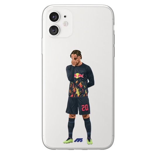 Xavi Simons phone case RB Leipzig Bundesliga clear phone case for smartphone