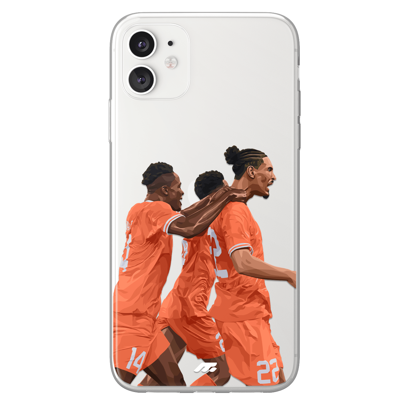 Sebastien Haller phone case Ivory Cost International footballe clear phone case for smartphone