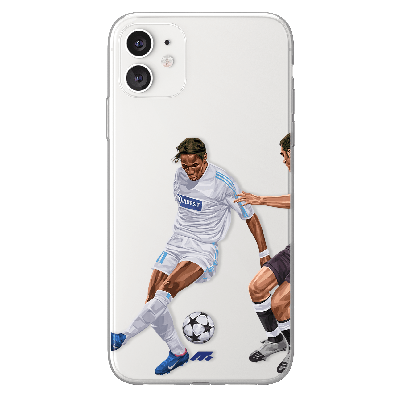 Didier Drogba phone case Olympique de Marseille Ligue 1 clear phone case for smartphone