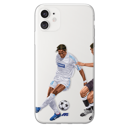 Didier Drogba phone case Olympique de Marseille Ligue 1 clear phone case for smartphone