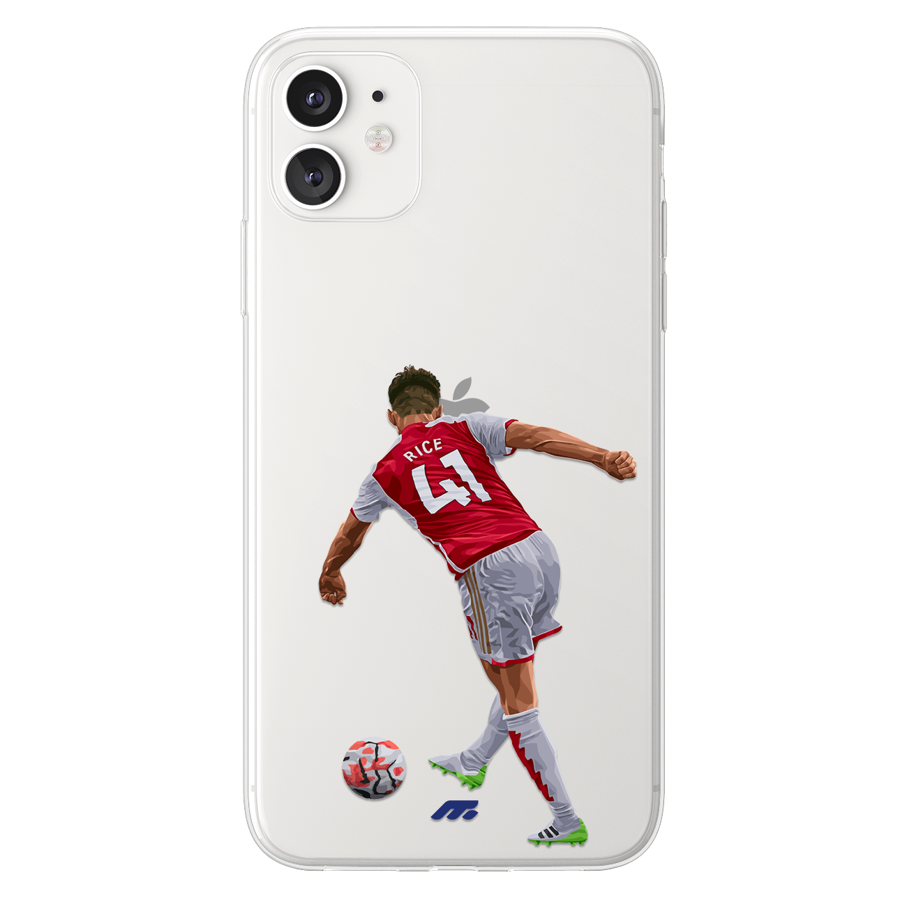 Rice phone case Arsenal FC Premier League clear phone case for smartphone