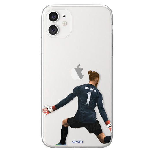 David De Gea phone case Manchester United Premier League clear phone case for smartphone