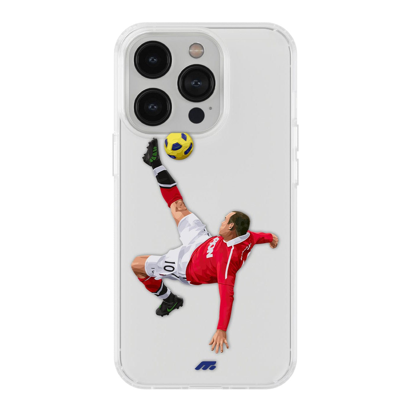 Wayne Rooney phone case Manchester United Premier League clear phone case for smartphone