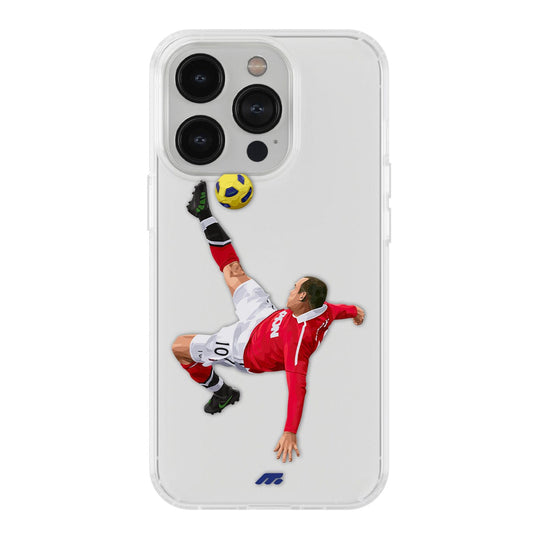 Wayne Rooney phone case Manchester United Premier League clear phone case for smartphone