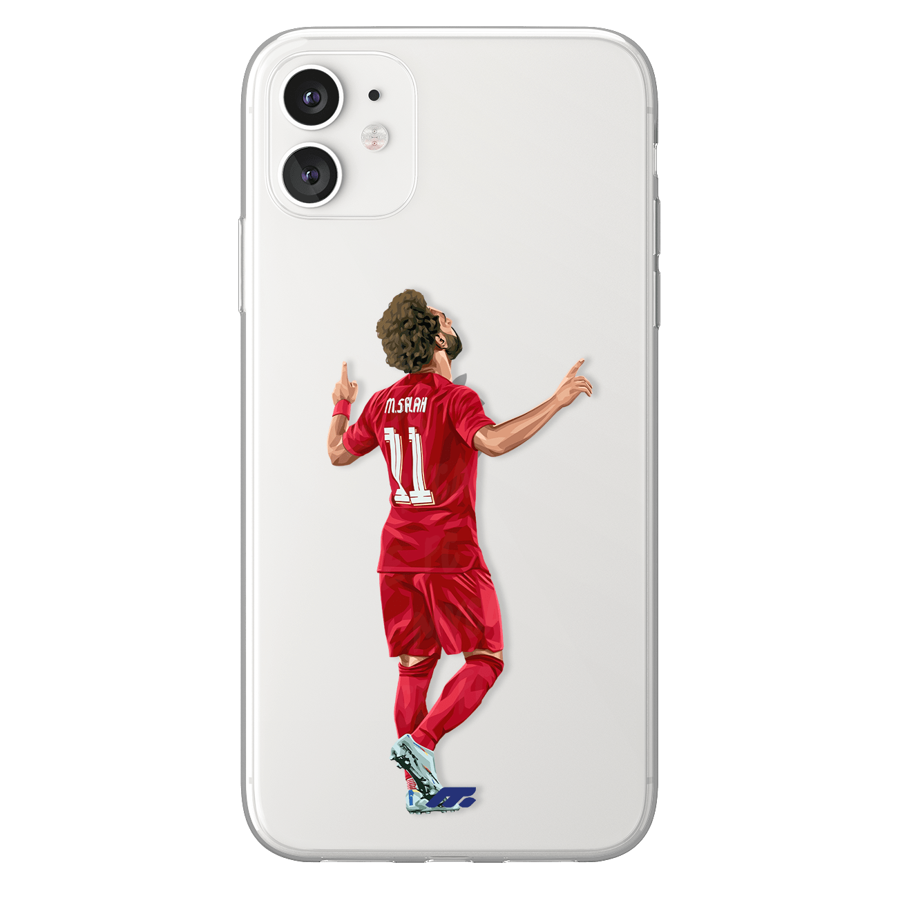 Mohamed Salah phone case Liverpool Football Club Premier League clear phone case for smartphone