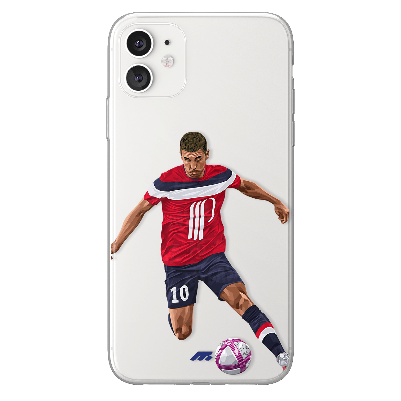 Eden Hazard phone case Lille OSC Ligue 1 clear phone case for smartphone