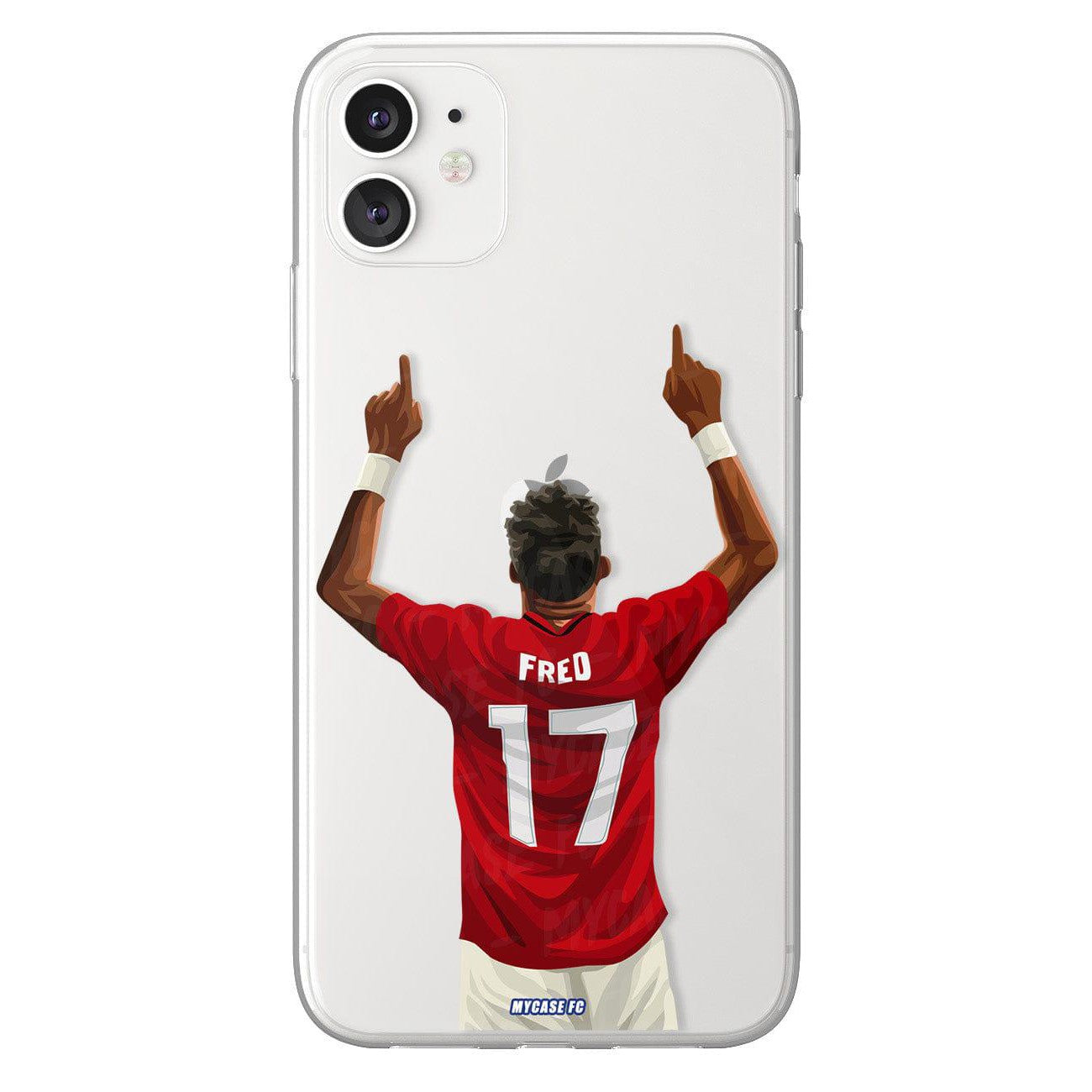 Fred phone case Manchester United Premier League clear phone case for smartphone