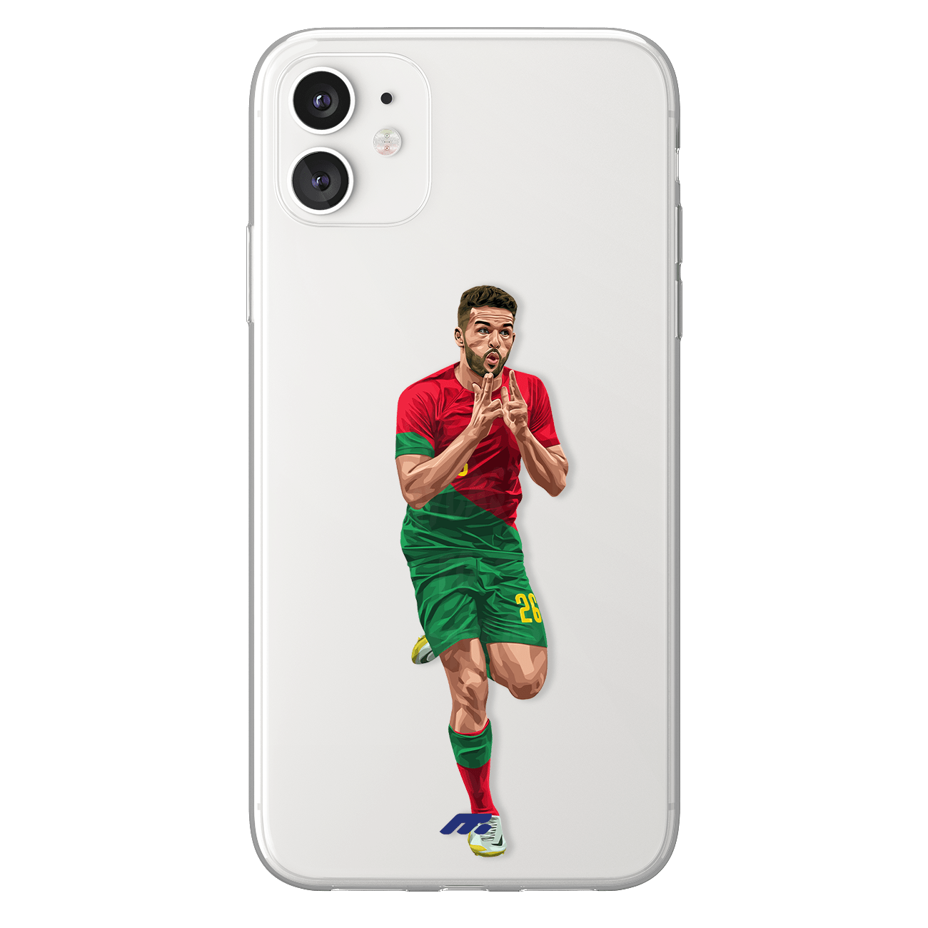 Gonçalo Ramos phone case Portugal International football clear phone case for smartphone
