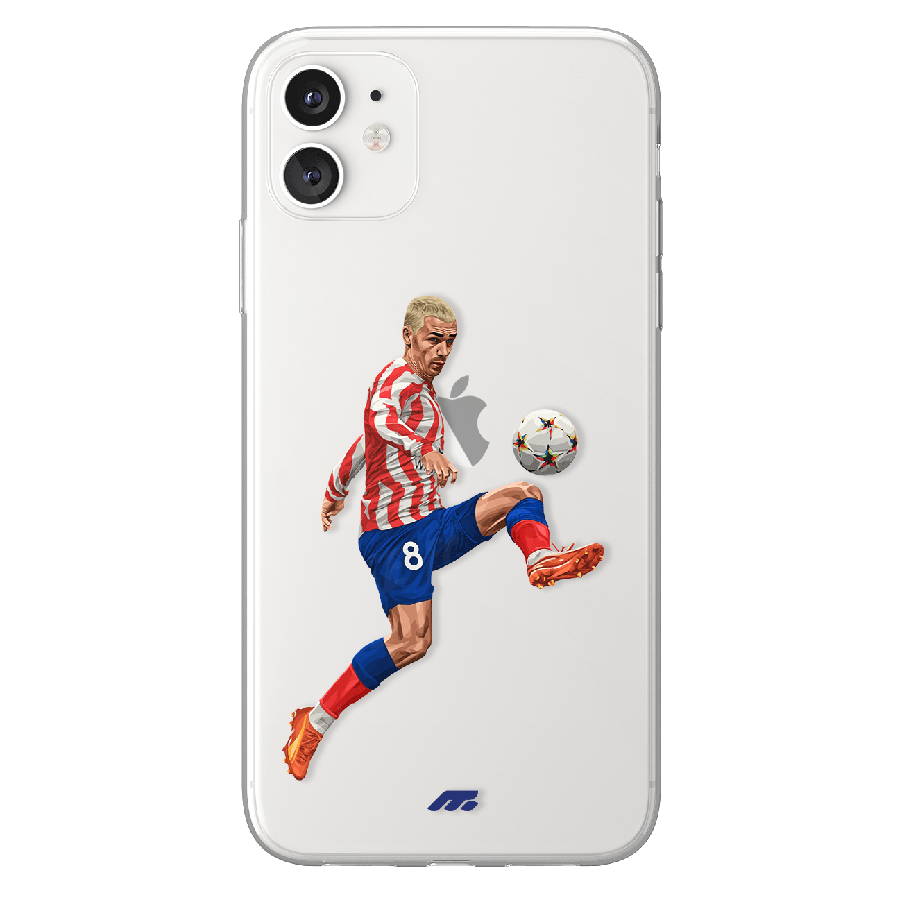 Antoine Griezmann phone case Atletico Madrid La Liga clear phone case for smartphone