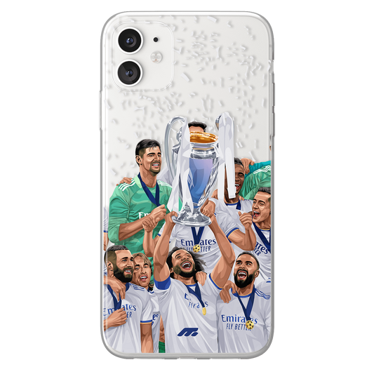 Les Merengues phone case Real Madrid CF La Liga clear phone case for smartphone
