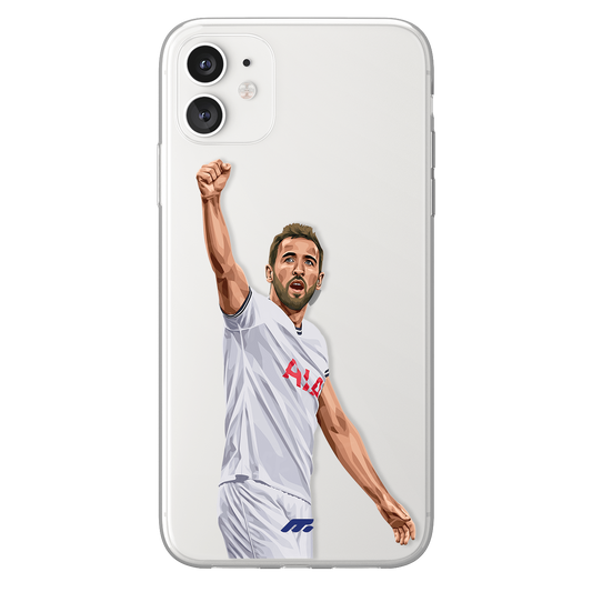 Harry Kane phone case Tottenham Hotspur Football Club Premier League clear phone case for smartphone
