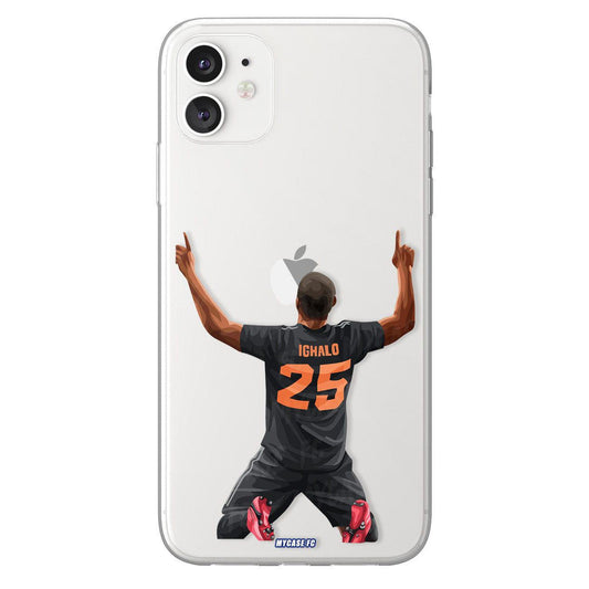 Ighalo phone case Manchester United Premier League clear phone case for smartphone