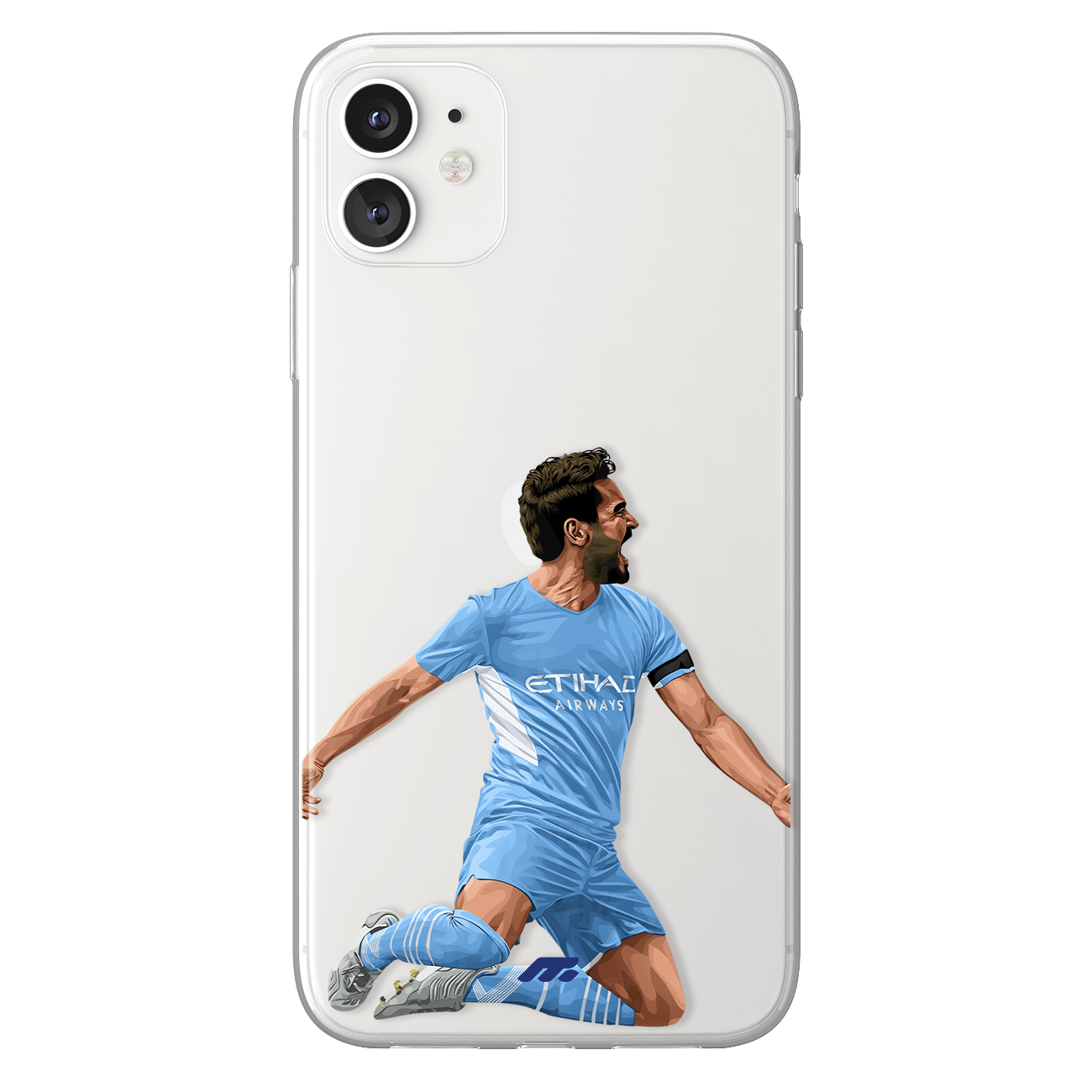 Ilkay Gundogan phone case Manchester City Premier League clear phone case for smartphone