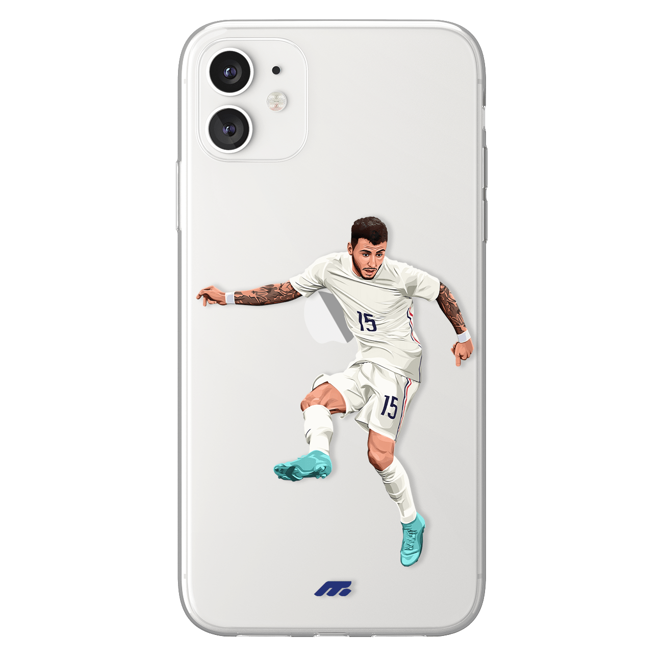 Jonathan Clauss phone case Equipe de France International football clear phone case for smartphone