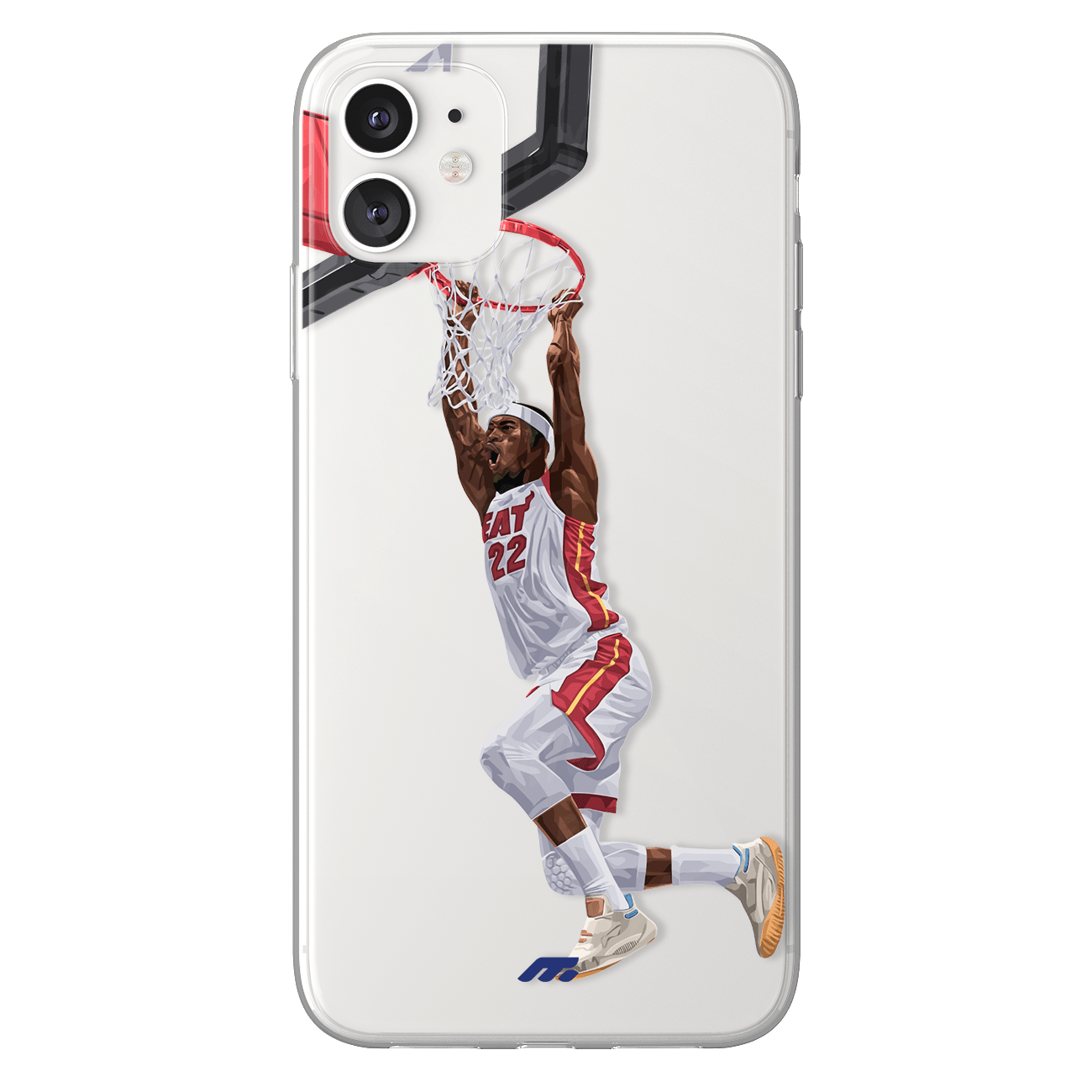 Jimmy Butler phone case Miami Heat NBA clear phone case for smartphone