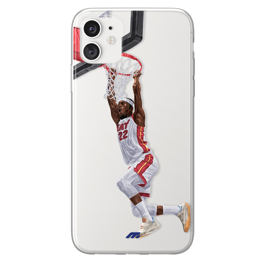 Jimmy Butler phone case Miami Heat NBA clear phone case for smartphone