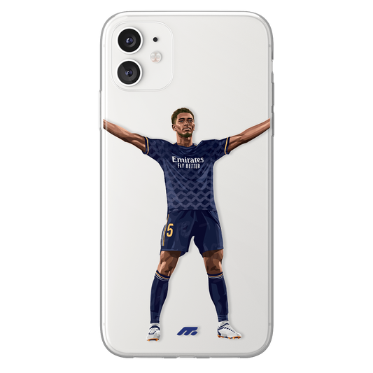 Jude Bellingham phone case Real Madrid CF La Liga clear phone case for smartphone