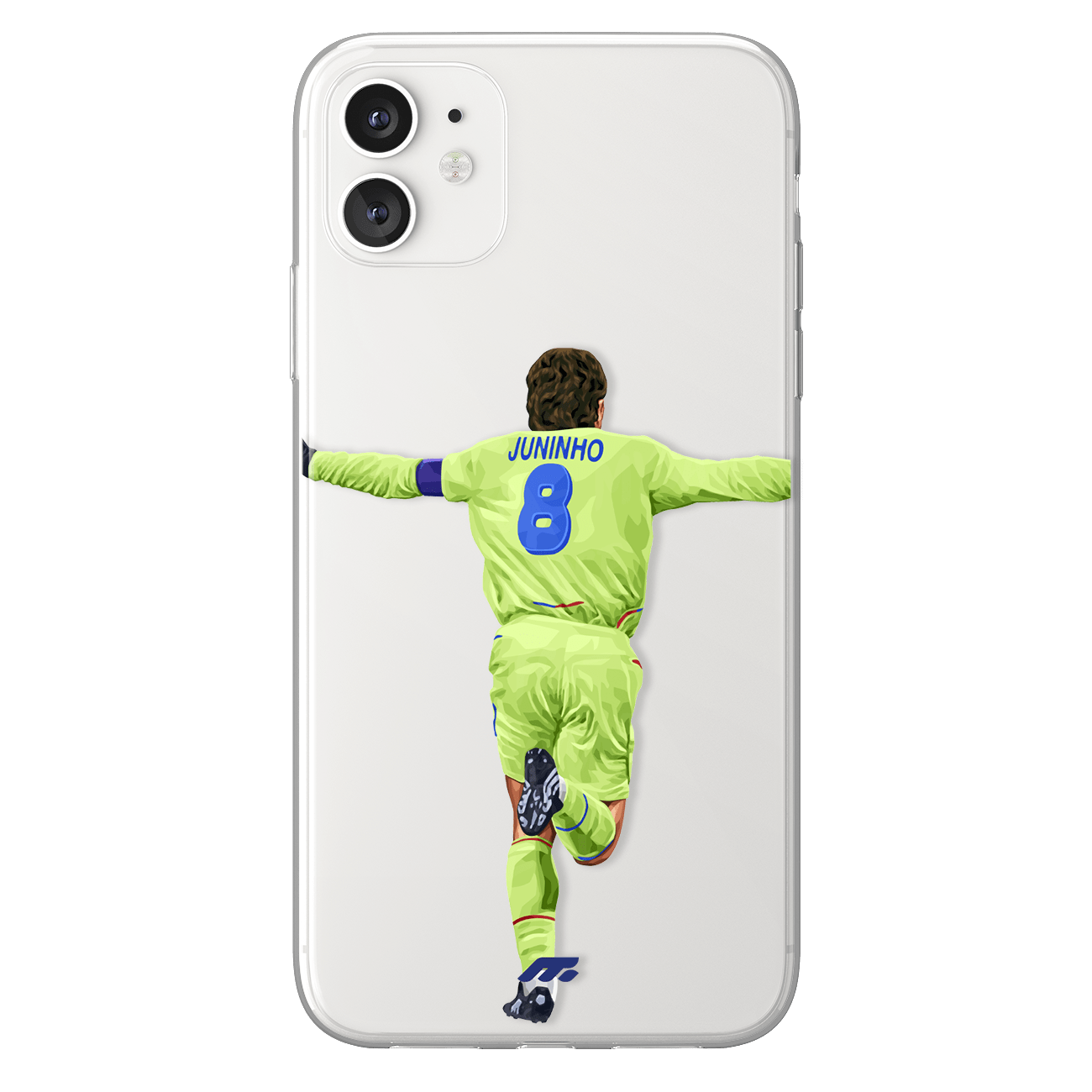 Juninho phone case Olympique lyonnais Ligue 1 clear phone case for smartphone