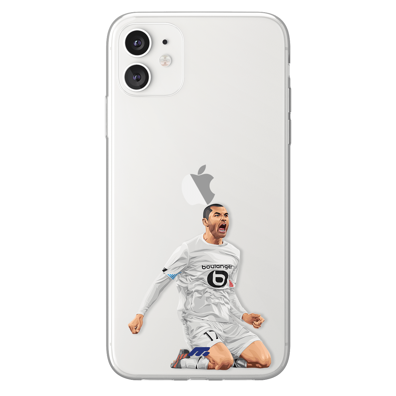 Burak Yilmaz phone case Lille OSC Ligue 1 clear phone case for smartphone