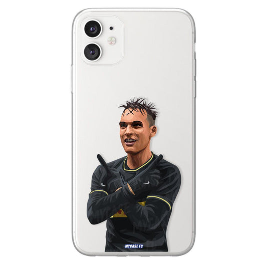 Lautaro Martinez phone case Internazionale Milano Serie A clear phone case for smartphone