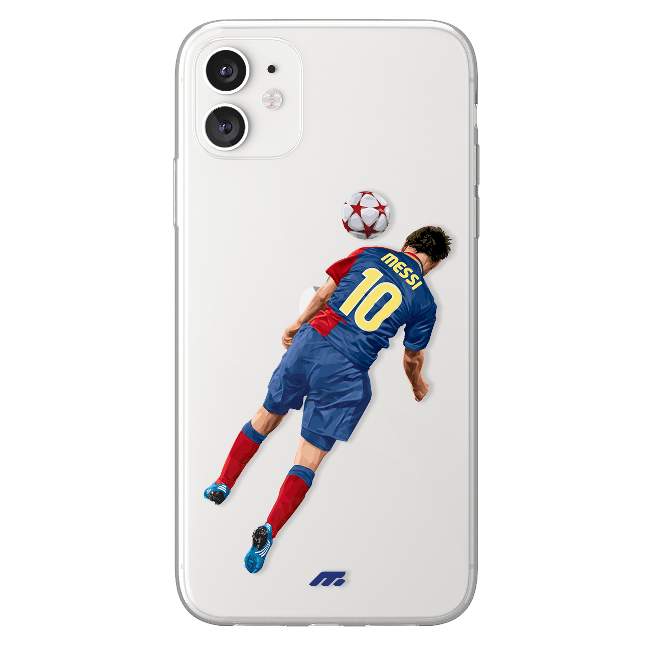 Lionel Messi phone case FC Barcelona La Liga clear phone case for smartphone