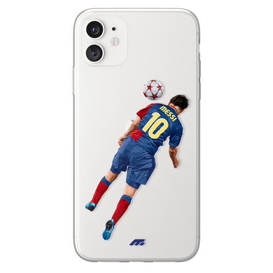 Lionel Messi phone case FC Barcelona La Liga clear phone case for smartphone