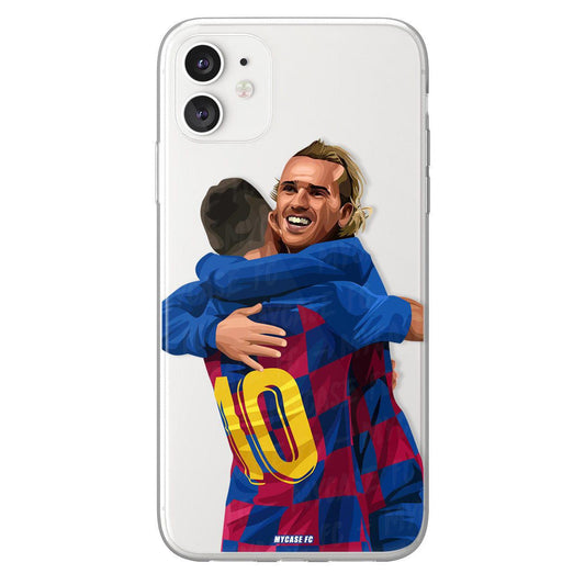 Léo & Grizou phone case FC Barcelona La Liga clear phone case for smartphone
