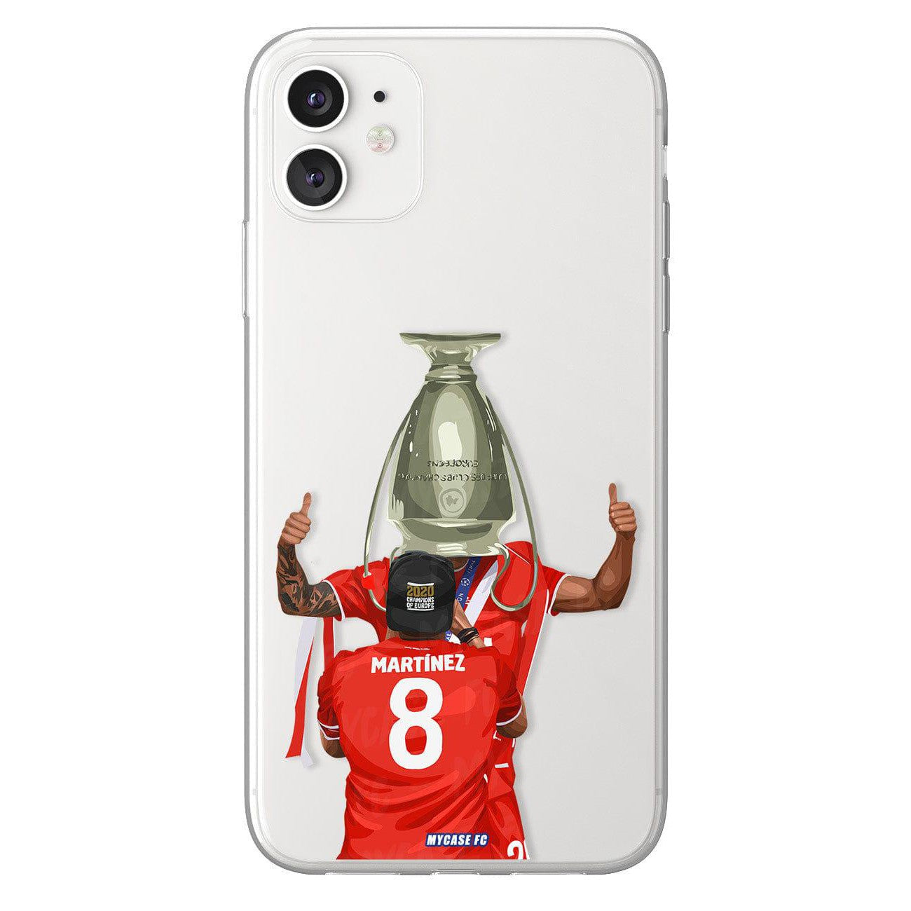 Lucas Hernandez phone case Bayern Munich Bundesliga clear phone case for smartphone