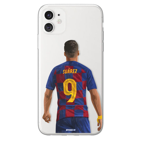 Luis Suarez phone case FC Barcelona La Liga clear phone case for smartphone