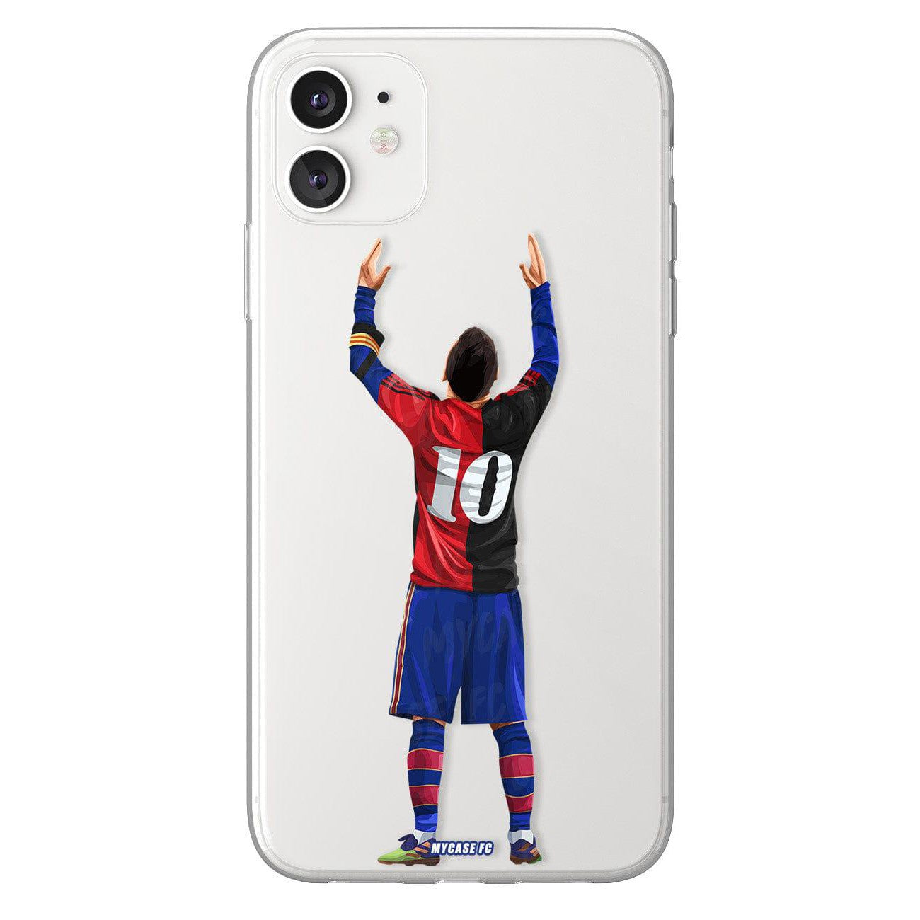 Léo Messi phone case FC Barcelona La Liga clear phone case for smartphone