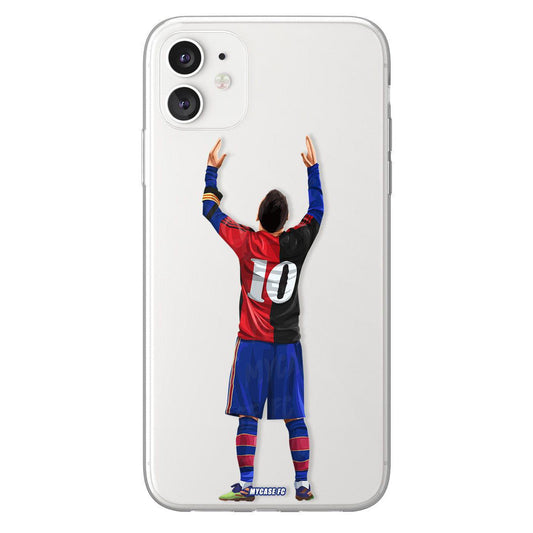 Léo Messi phone case FC Barcelona La Liga clear phone case for smartphone