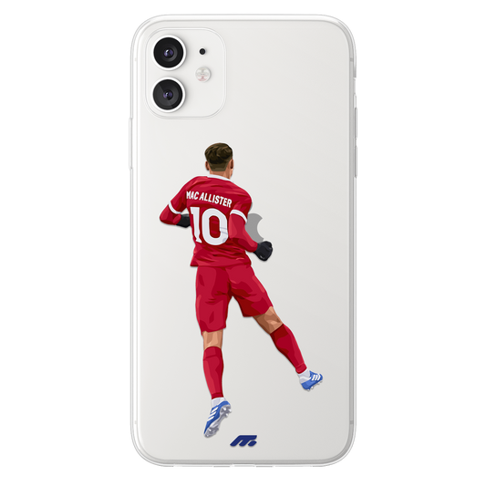 Alexis Mac Allister phone case Liverpool Football Club Premier League clear phone case for smartphone